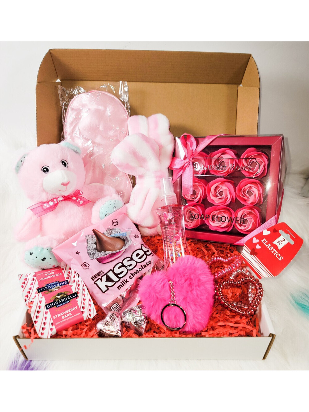 Valentines Day Gift Basket for Women and Teens